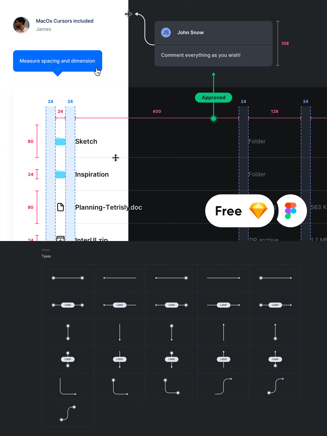 200+原型图线框图 | UI/UX交互流程图