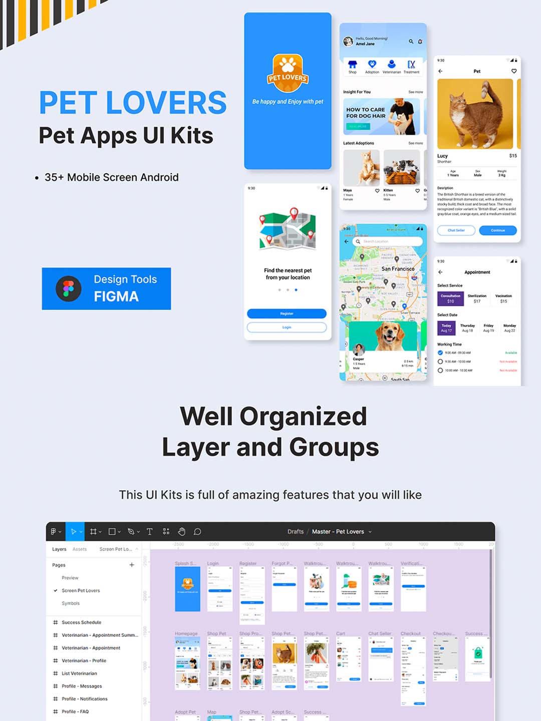 网络游戏流移动应用app素材figma源文件