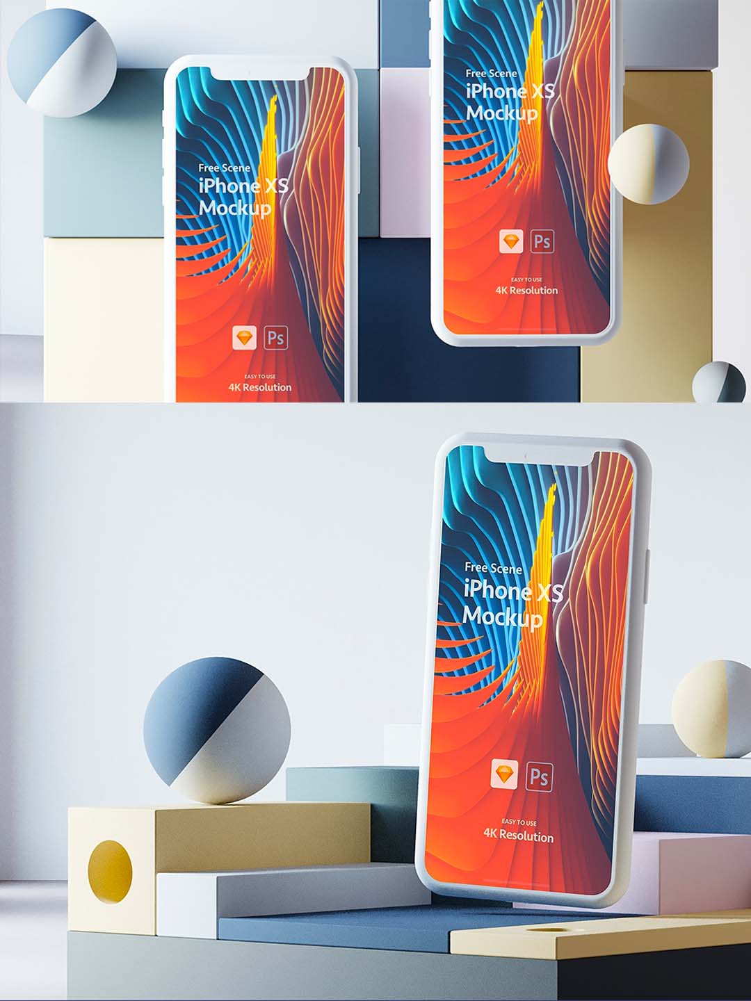 iPhone 14 Pro 苹果14样机分辨率 3k Figma 和 Photoshop 文件