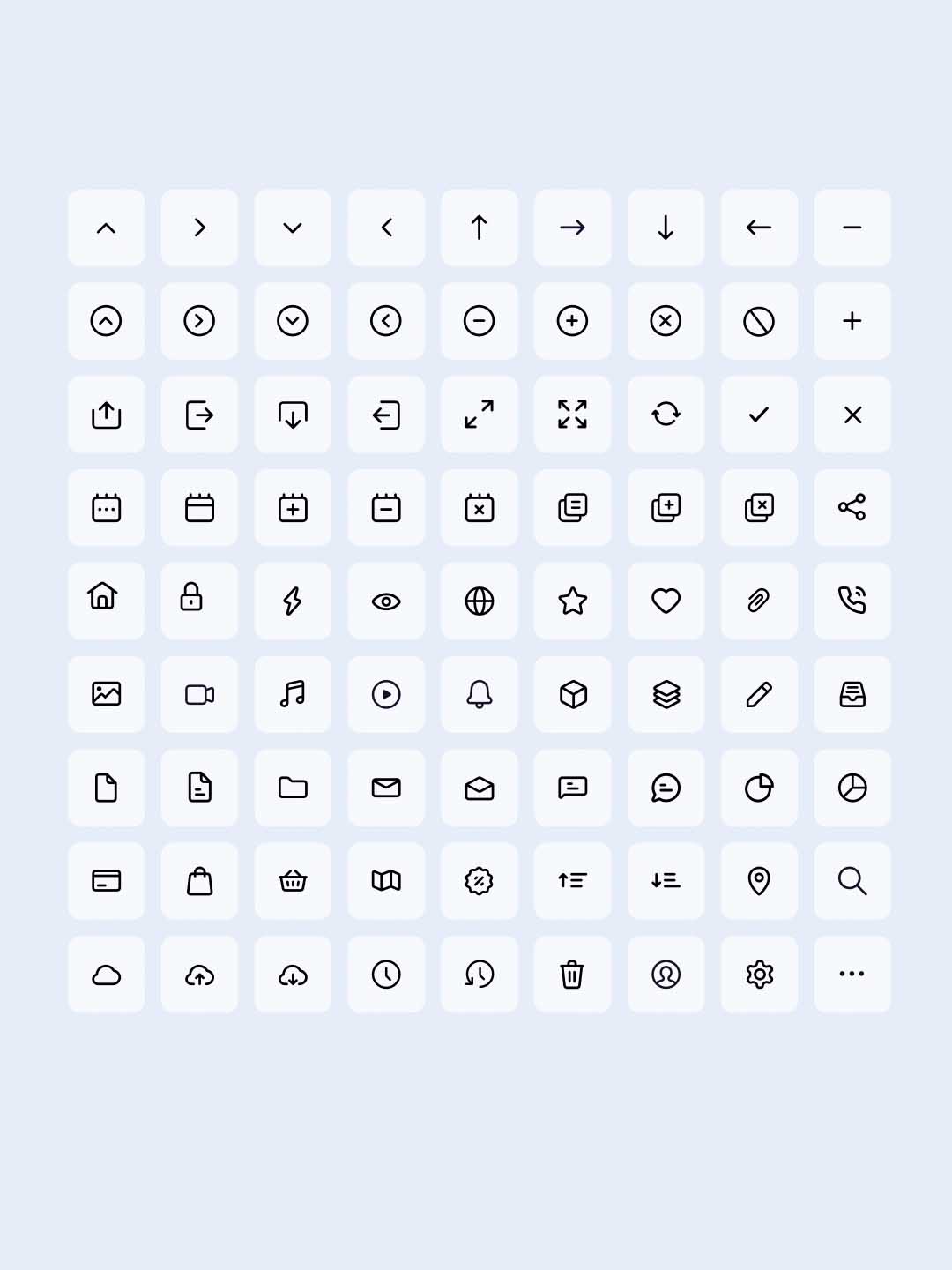 81 Mini 图标 Sketch 源文件