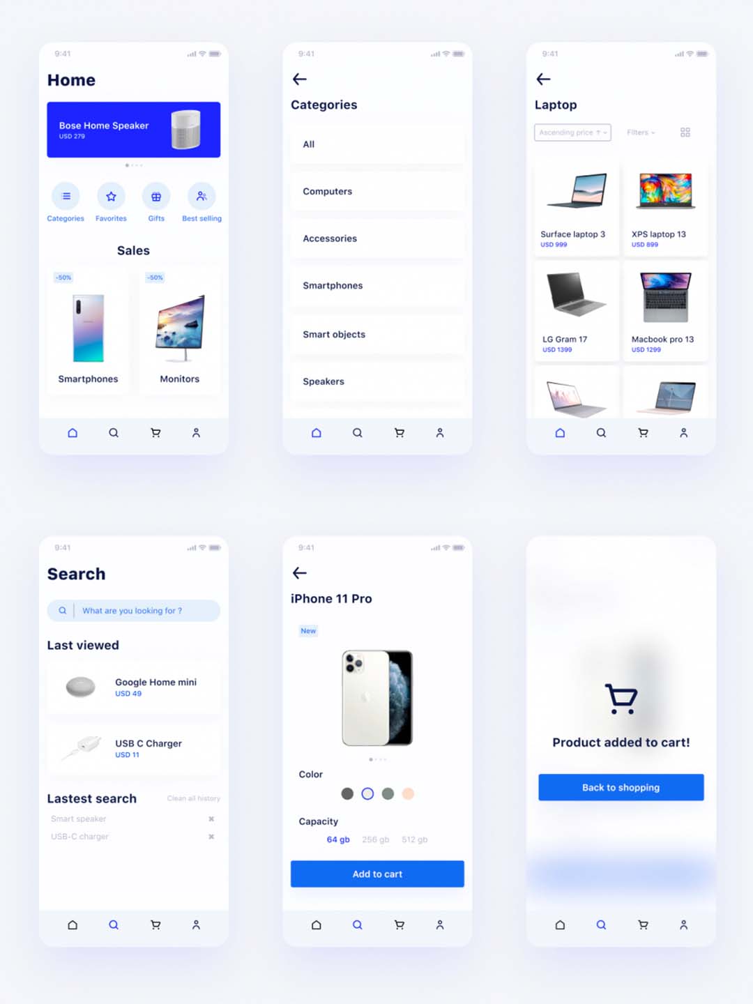 文件扫描APP/小程序设计|UI设计Figma源文件