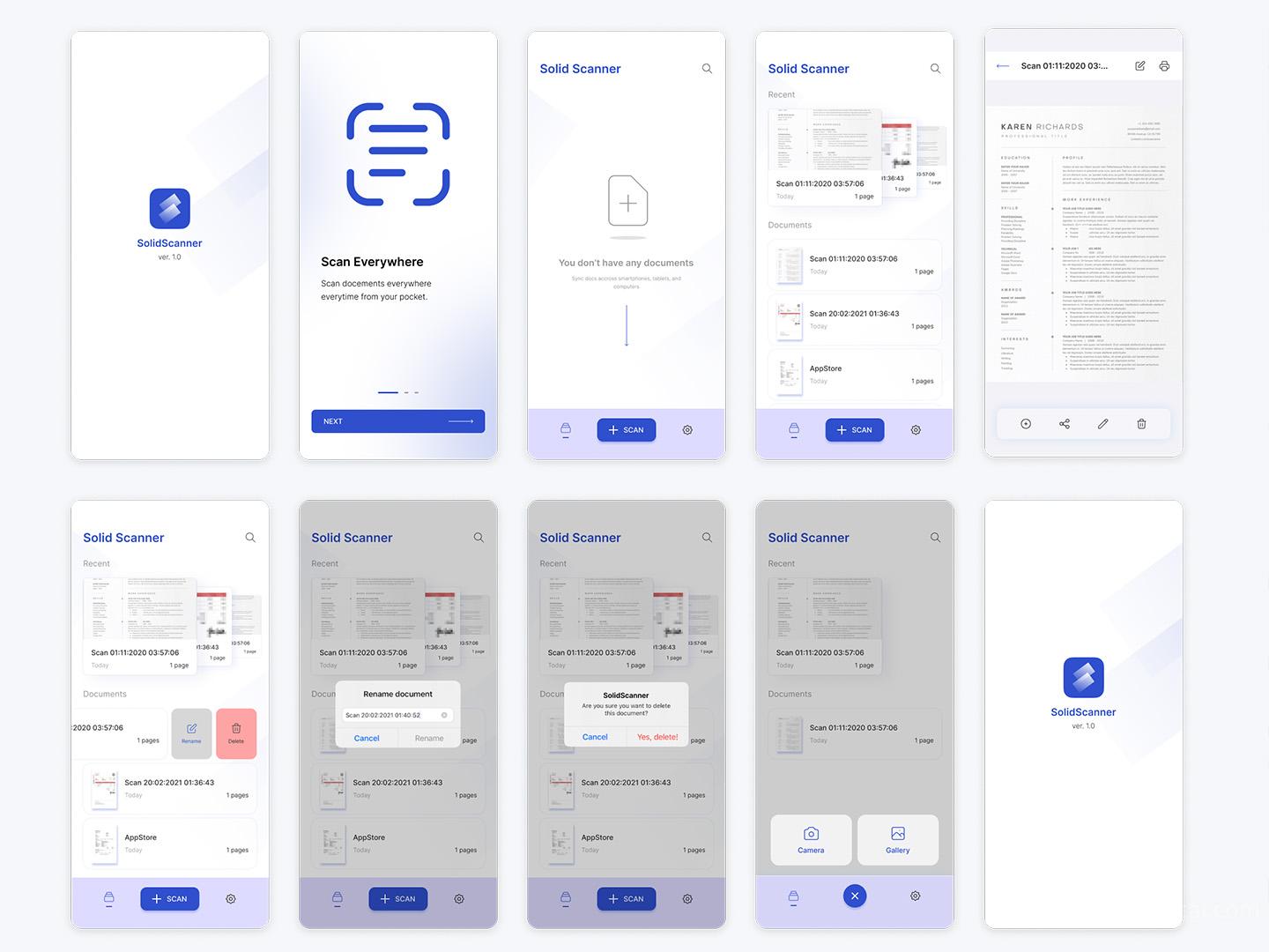 最新社区app UI设计源文件,智慧社区app UI资源素材figma