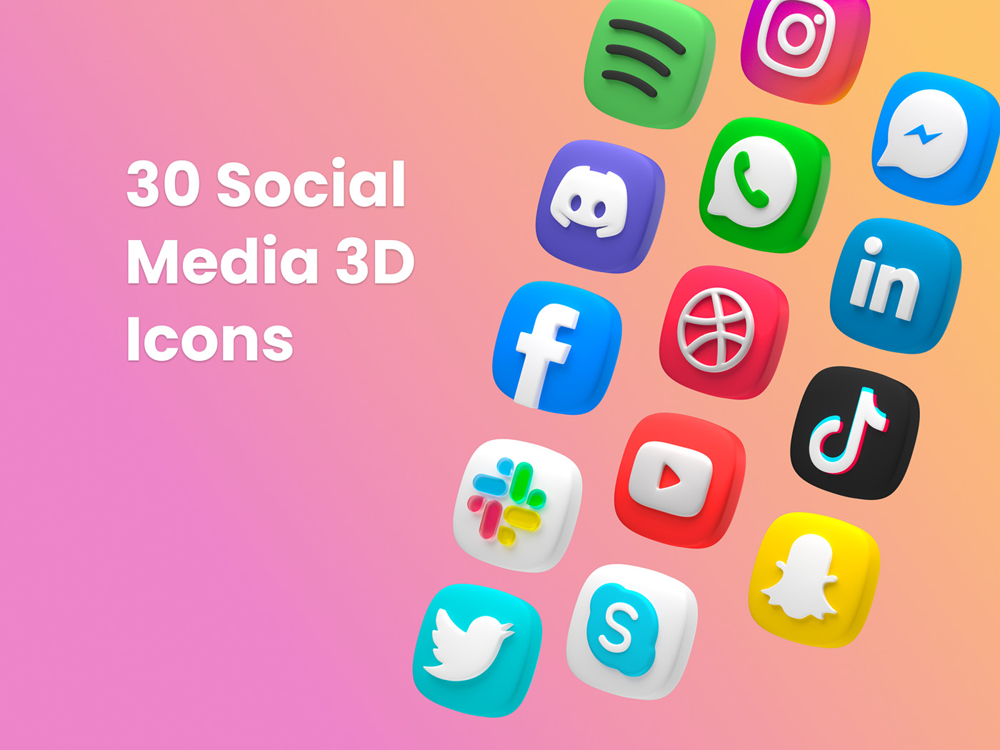 3D/icon素材 - 每日设计素材