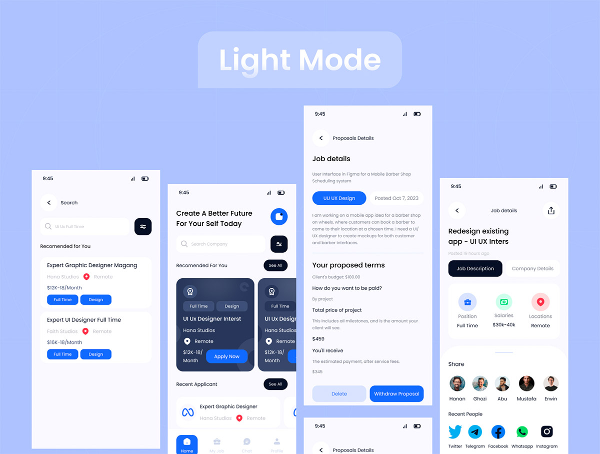 APP/小程序设计 - 每日设计素材