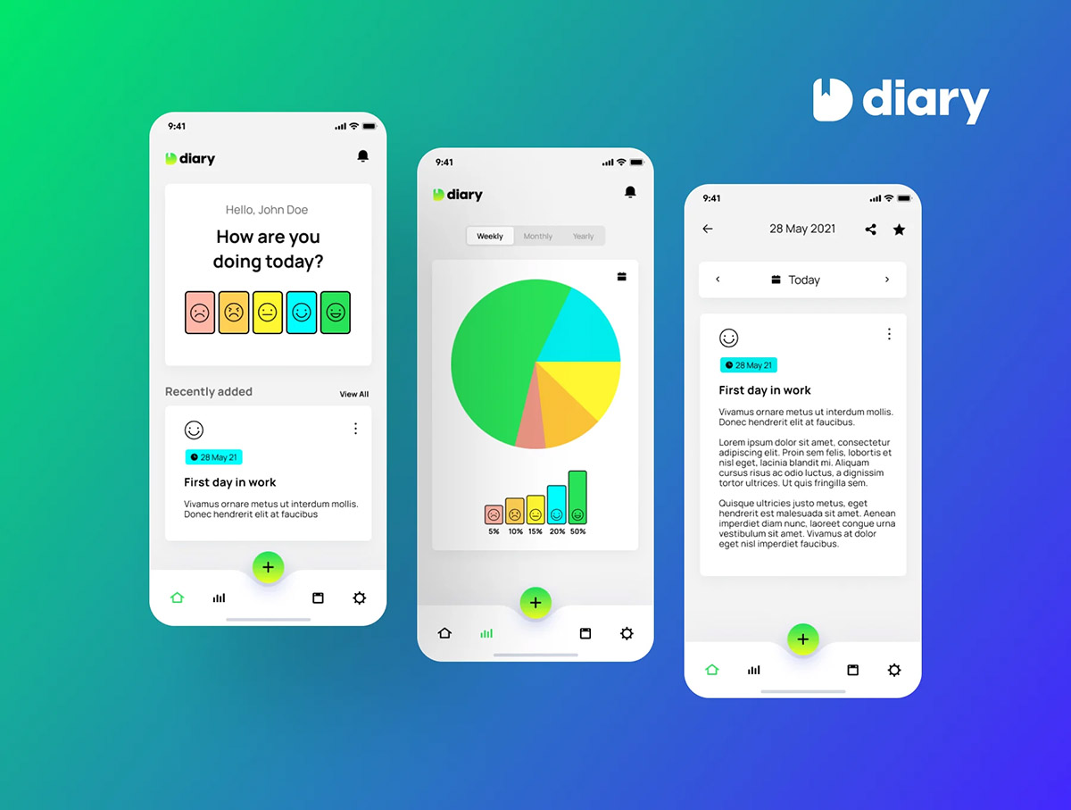 APP/小程序设计 - 每日设计素材