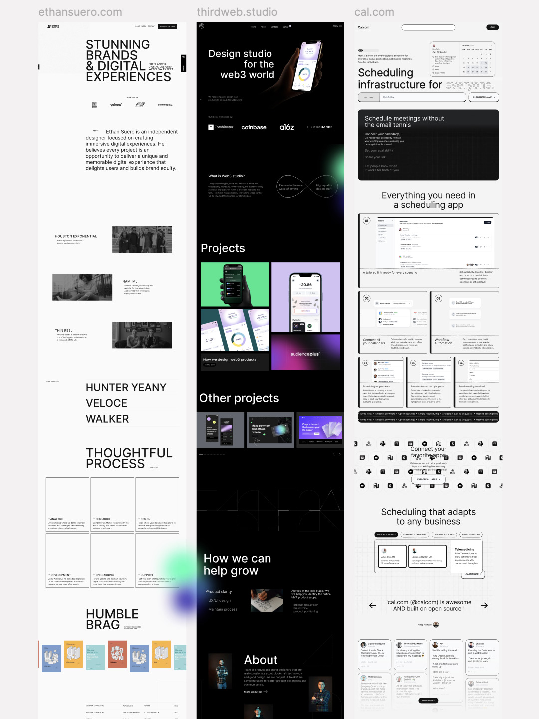 16个数字创意网站设计figma源文件